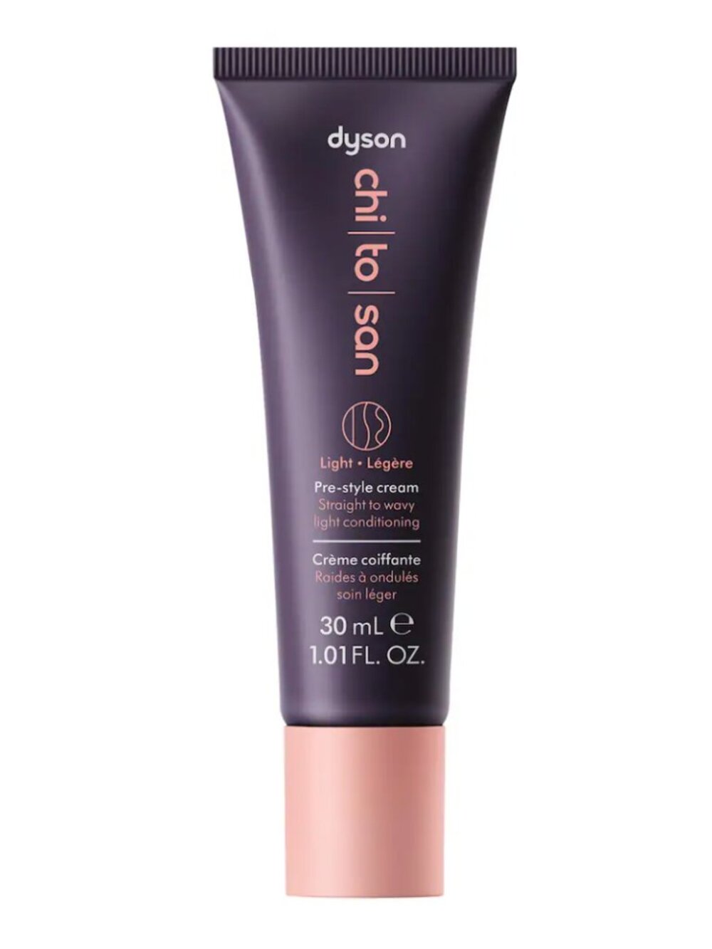 NEW Dyson Chitosan™ Pre-style Cream Travel Size Mini Rich Conditioning Straight